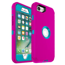 Load image into Gallery viewer, Golden Sheeps Hybrid Case For Apple iPhone SE 3rd Gen 2022 / iPhone SE 2nd Gen 2020 IPhone 8 / IPhone 7 4.7 inch Heavy Duty Shockproof Armor cover With Clip