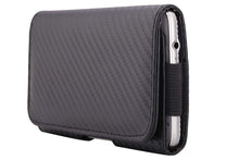 Load image into Gallery viewer, BNY-WIRELESS Compatible for Motorola Moto G7/ plus G7 Power,Z4 Z3 Z2/play,Moto E5/E4 Plus XXL Size Leather Belt Clip Pouch Case Cover(Phone with Large Case/Extended Battery/Heavy Duty Or Thick Case)