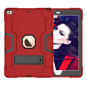 Golden Sheeps Compatible for iPad 7th Generation/iPad 10.2 Inch 2019 Impact Hybrid Drop Proof Armor Defender Full-Body Protection Case Convertible Built in Stand