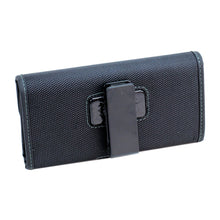 Load image into Gallery viewer, BNY-WIRELESS Compatible for Samsung S10 Plus/5G ,Note 9/8,S9 Plus, S8 Plus XXL Size Rugged Nylon Magnetic Closure Pouch Holster With Swivel Belt Clip(Phone with Bulky Case or Extended Battery case)