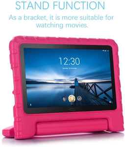 Golden Sheeps Kid Friendly Case Compatible for LG G Pad 5 10.1 inch 2019 T600 T605 Shockproof Ultra Light Weight Convertible Handle Stand Cover