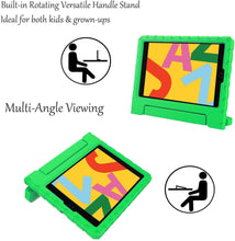 Load image into Gallery viewer, Golden Sheeps Kid Friendly Case Compatible for iPad 7th Gen 10.2 Inch 2019, iPad Air (2019),iPad Pro 10.5-inch Shockproof Ultra Light Weight Convertible Handle Stand Cover