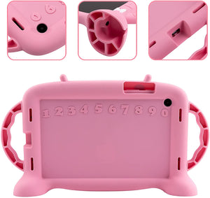 Golden Sheeps Kid Friendly Case Compatible for Samsung Galaxy Tab A8 10.5 Inch 2022 (SM-X200/SM-X205/SM-X207) Shockproof Ultra Light Weight Convertible Handle Stand Cover