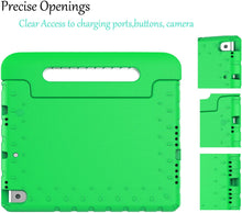 Load image into Gallery viewer, Golden Sheeps Kid Friendly Case Compatible for iPad 7th Gen 10.2 Inch 2019, iPad Air (2019),iPad Pro 10.5-inch Shockproof Ultra Light Weight Convertible Handle Stand Cover