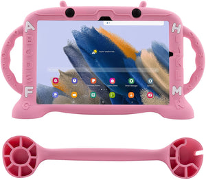 Golden Sheeps Kid Friendly Case Compatible for Samsung Galaxy Tab A8 10.5 Inch 2022 (SM-X200/SM-X205/SM-X207) Shockproof Ultra Light Weight Convertible Handle Stand Cover
