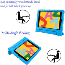 Load image into Gallery viewer, Golden Sheeps Kid Friendly Case Compatible for iPad 7th Gen 10.2 Inch 2019, iPad Air (2019),iPad Pro 10.5-inch Shockproof Ultra Light Weight Convertible Handle Stand Cover