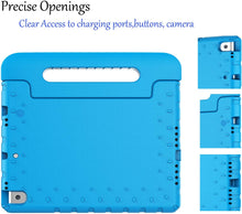 Load image into Gallery viewer, Golden Sheeps Kid Friendly Case Compatible for iPad 7th Gen 10.2 Inch 2019, iPad Air (2019),iPad Pro 10.5-inch Shockproof Ultra Light Weight Convertible Handle Stand Cover