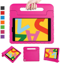 Load image into Gallery viewer, Golden Sheeps Kid Friendly Case Compatible for iPad 7th Gen 10.2 Inch 2019, iPad Air (2019),iPad Pro 10.5-inch Shockproof Ultra Light Weight Convertible Handle Stand Cover