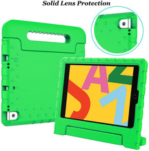 Load image into Gallery viewer, Golden Sheeps Kid Friendly Case Compatible for iPad 7th Gen 10.2 Inch 2019, iPad Air (2019),iPad Pro 10.5-inch Shockproof Ultra Light Weight Convertible Handle Stand Cover