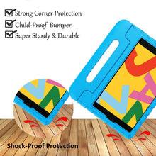 Load image into Gallery viewer, Golden Sheeps Kid Friendly Case Compatible for iPad 7th Gen 10.2 Inch 2019, iPad Air (2019),iPad Pro 10.5-inch Shockproof Ultra Light Weight Convertible Handle Stand Cover