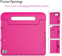 Load image into Gallery viewer, Golden Sheeps Kid Friendly Case Compatible for iPad 7th Gen 10.2 Inch 2019, iPad Air (2019),iPad Pro 10.5-inch Shockproof Ultra Light Weight Convertible Handle Stand Cover